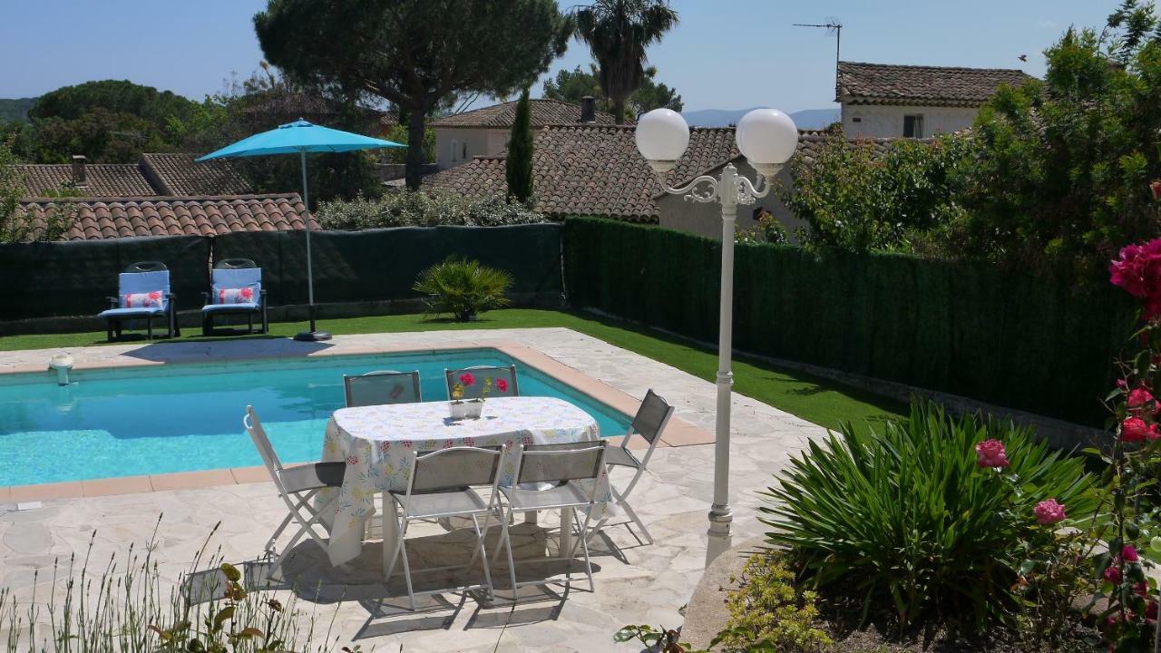 Grand Appartement Dans Maison Avec Piscine Privee Фрежус Екстер'єр фото